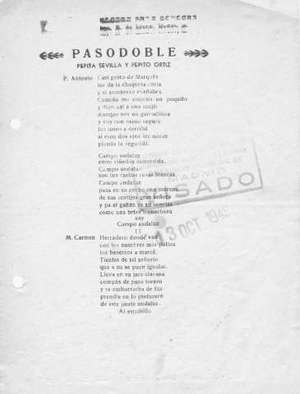 PASODOBLE