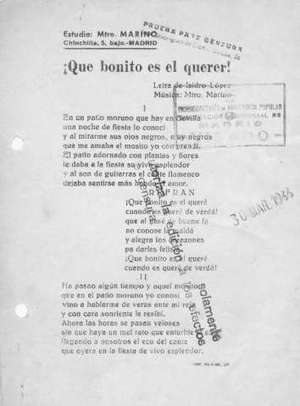 ¡Qué bonito es el querer !