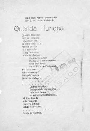 Querida Hungría