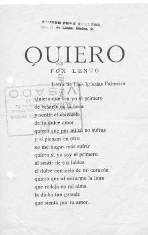 QUIERO FOX LENTO