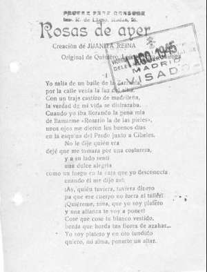 Rosa de ayer