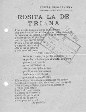 ROSITA LA DE TRIANA