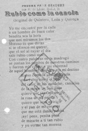 Rubio como la canela