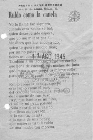 Rubio como la canela