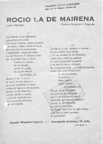 Rocío la de Mairena