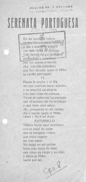 SERENATA PORTUGUESA