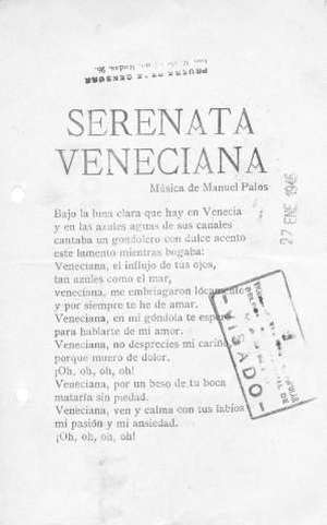 SERENATA VENECIANA