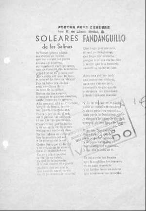 SOLEARES de las Salinas