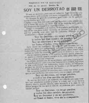 SOY UN DERROTAO