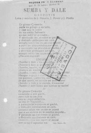 SUMBA Y DALE GARROTÍN