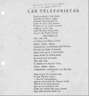LAS TELEFONISTAS