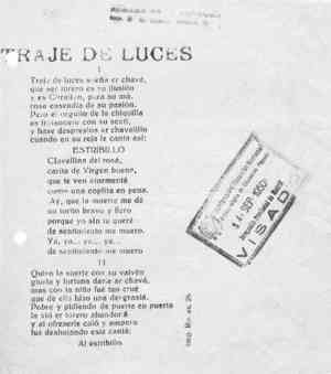 TRAJE DE LUCES