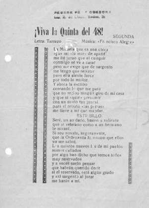 ¡VIVA LA QUINTA DEL 48! Segunda