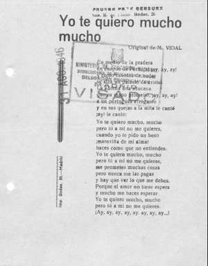 YO TE QUIERO MUCHO MUCHO