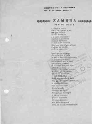 ZAMBRA