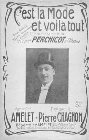 C'EST LA MODE, ET VOILÀ TOUT! Chansonnette