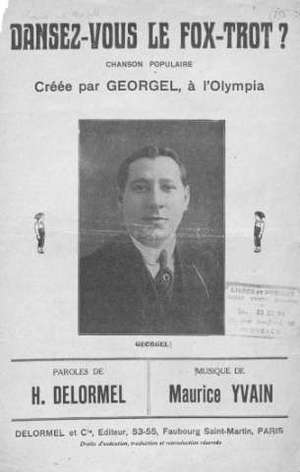 DANSEZ - VOUS LE FOX - TROT? Chanson populaire