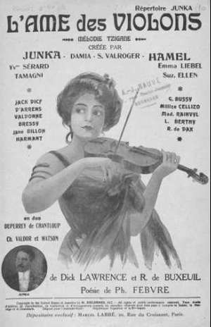 L'ÂME DES VIOLONS! Répertoire Junka Mélodie Tzigane