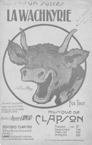 LA WACHKYRIE. LA VACHE QUI RIT. Fox-trot