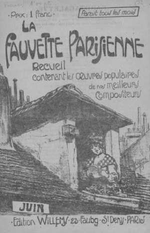 LA FAUVETTE PARISIENNE. Parait tous les moid.