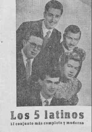 Los 5 latinos. El conjunto más completo y moderno