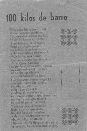 100 Kilos de barro