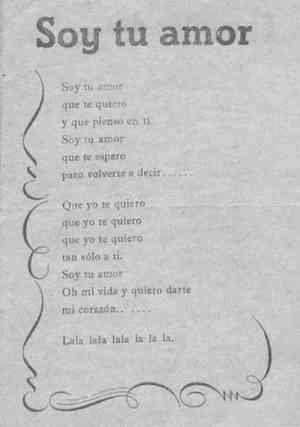 SOY TU AMOR