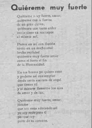 QUIÉREME MUY FUERTE