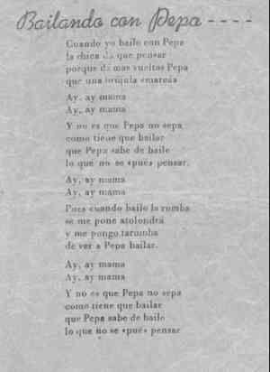 BAILANDO CON PEPA