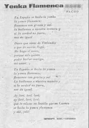 YENKA FLAMENCA