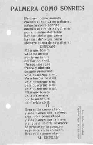 PALMERA COMO SONRÍES
