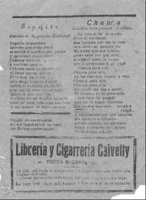 ESPEJITO. Canción de la pelicula Zandunga