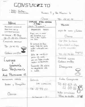 COPLAS D'OS MAIOS.Grupo 