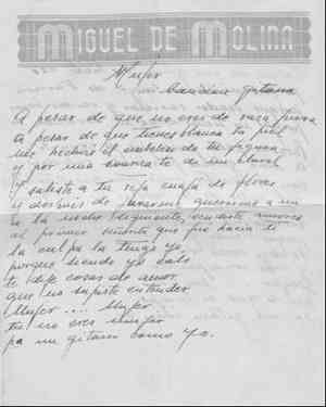 MUJER. Canción Gitana.