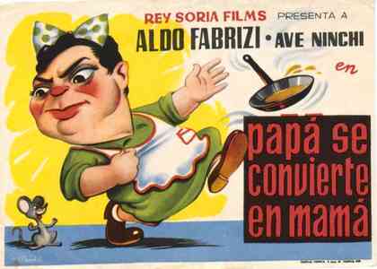 PAPA SE CONVIERTE EN MAMA