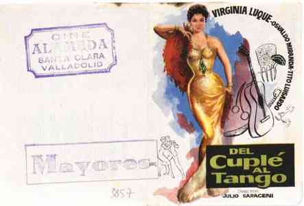 DEL CUPLÉ AL TANGO