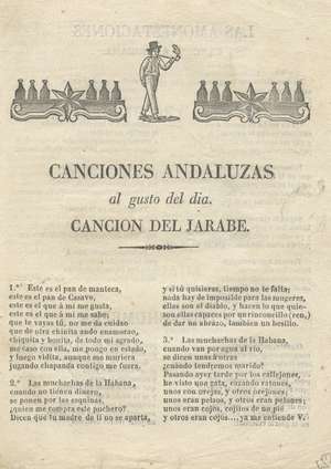 Canciones andaluzas al gusto del día. Canción del Jarabe