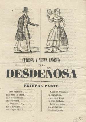 Curiosa y nueva canción de la Desdeñosa