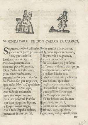 Segunda parte de Don Carlos de Udarca