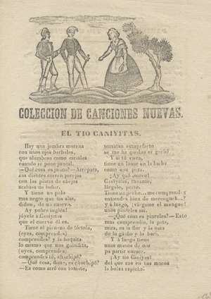 Colección de canciones nuevas. El Tío Caniyitas
