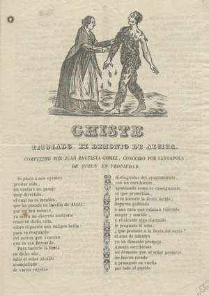 Chiste titulado el demonio de Alcira 