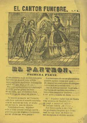 El cantor funebe. El panteón. Primera parte. N. 1
