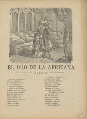 EL DÚO DE LA AFRICANA. Jota

Lázaro a Dolores