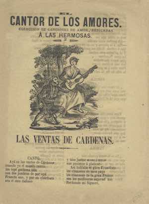 EL CANTOR DE LOS AMORES. COLECCIÓN DE CANCIONES DE AMOR DEDICADAS A LAS HERMOSAS. 2
LAS VENTAS DE CÁRDENAS

AMORES DE ALFREDO Y ELVIRA