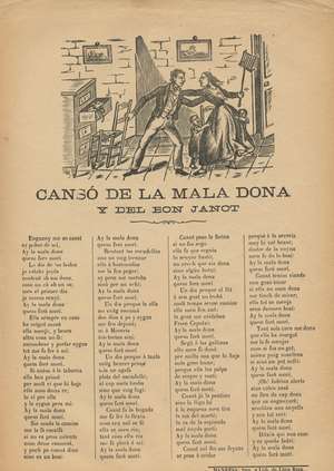 CANSÓ DE LA MALA DONA Y DEL BON JANOT