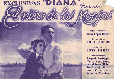 El niño de las Monjas. [Programa de mano de cine]