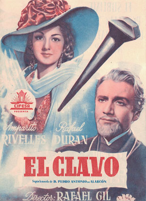 El clavo [Programa de mano de película]