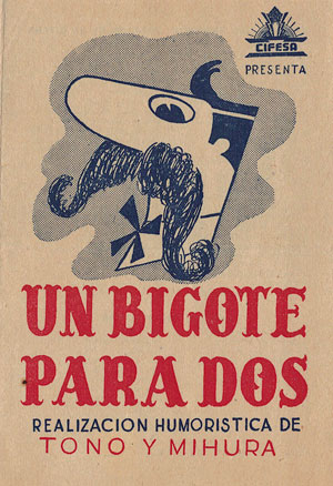 [Programa de mano de película] Un bigote para dos