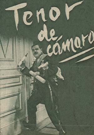 [Programa de mano de película]. Tenor de Cámara