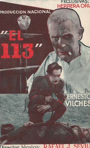 [Programa de mano de película]. El 113